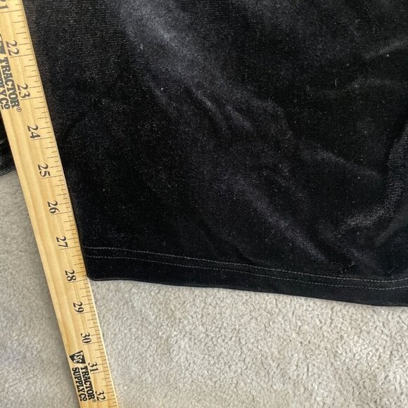 NEW - A New Day Black Velvet Halter High neck Jumpsuit Size L h1650 - Picture 8 of 10